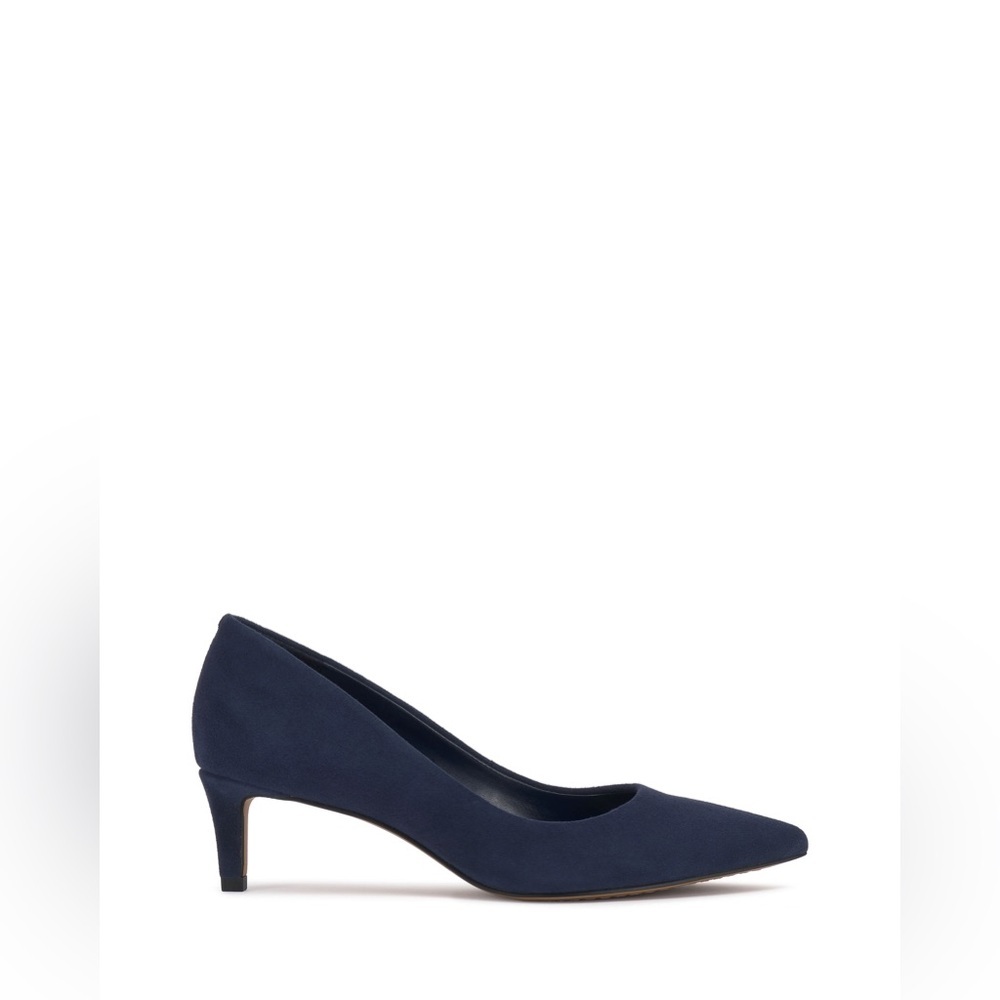 NEW Vince Camuto Women's Kehlia Kitten Heel Pump - Navy Blue